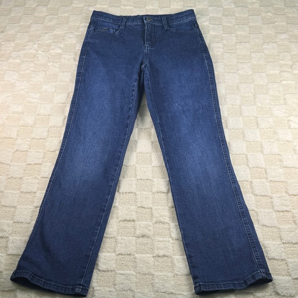Kuhl Denim - Kuhl Womens Straight Leg Jeans Dark Indigo Blue Denim Outdoor Pants Size 2